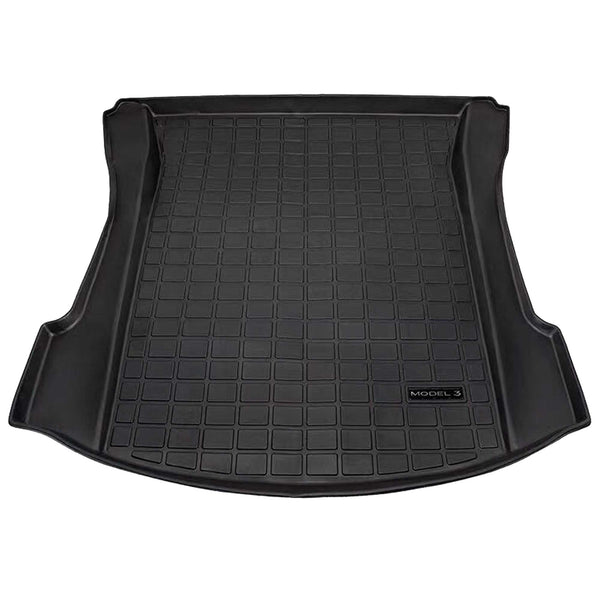 TSLA Trunk Mats TM3 — Gummimatter for bagasjerom til Tesla Model 3